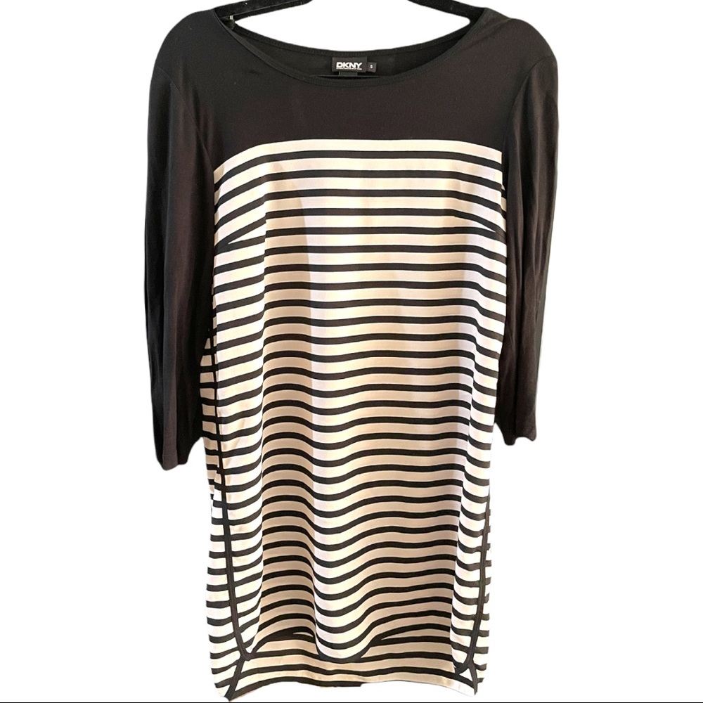 Striped mini dress